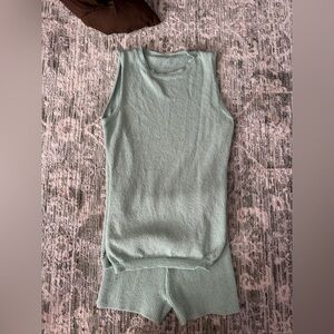 Mint Green Women's Knit Set